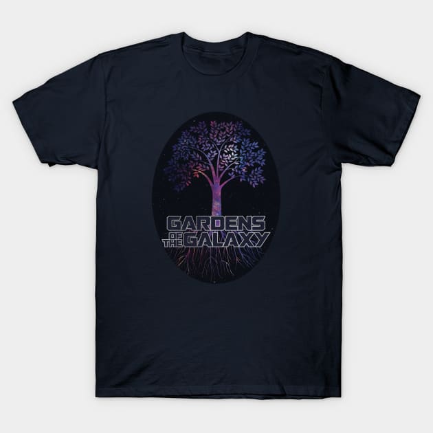 Gardens Of The Galaxy T-Shirt by monsieurgordon